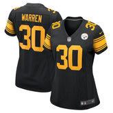 Nike Jaylen Warren Pittsburgh Steelers Women's Alternate Game Jersey Black
