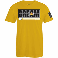 Los Angeles Lakers FISLL x Black History Collection Unisex T-Shirt - Gold