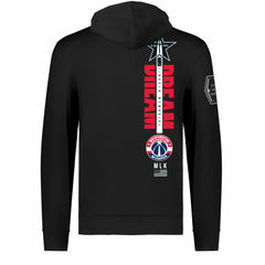 Washington Wizards FISLL x Black History Collection Unisex Pullover Hoodie - Black