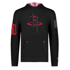 Houston Rockets FISLL x Black History Collection Unisex Pullover Hoodie - Black