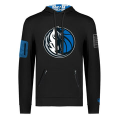Dallas Mavericks FISLL x Black History Collection Unisex Pullover Hoodie - Black