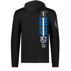 Dallas Mavericks FISLL x Black History Collection Unisex Pullover Hoodie - Black