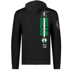 Boston Celtics FISLL x Black History Collection Unisex Pullover Hoodie - Black