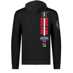 New Orleans Pelicans FISLL x Black History Collection Unisex Pullover Hoodie - Black