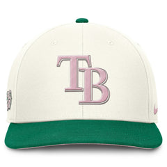 Tampa Bay Rays Nike Sail Pro Performance Snapback Hat - Cream/Green - Nike Online