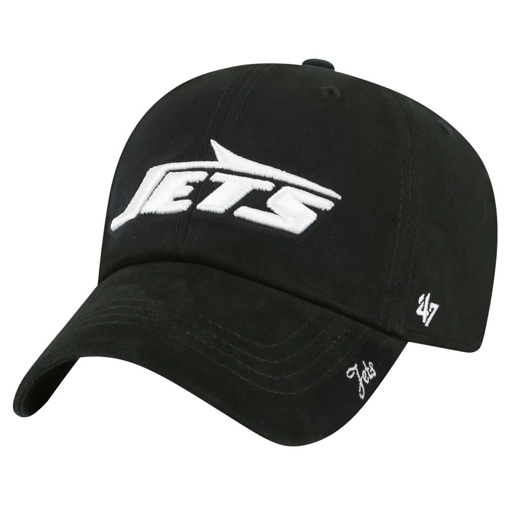 47 brand New York Jets '47 Women's Miata Clean Up Adjustable Hat Black