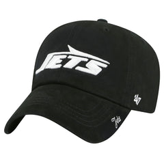 47 brand New York Jets '47 Women's Miata Clean Up Adjustable Hat Black