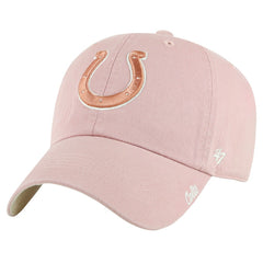 47 brand Indianapolis Colts '47 Women's Ballpark Cheer Dusty Rose Clean Up Adjustable Hat Pink