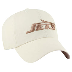 47 brand New York Jets '47 Women's Ballpark Cheer Clean Up Adjustable Hat Natural