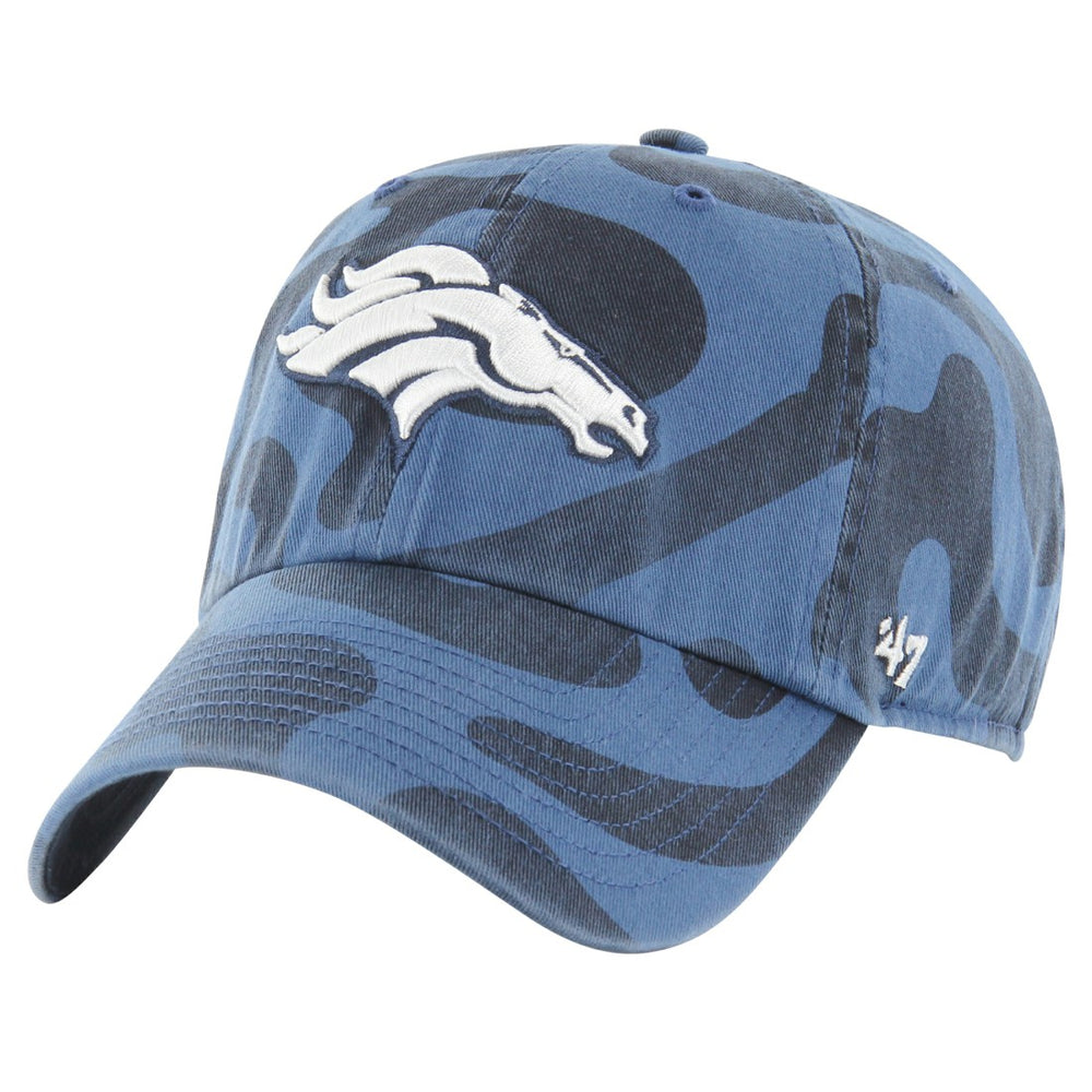47 brand Denver Broncos '47 Women's Freeform Clean Up Adjustable Hat Navy