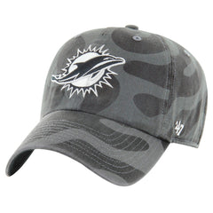 47 brand Miami Dolphins '47 Women's Freeform Clean Up Adjustable Hat Charcoal