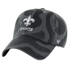47 brand New Orleans Saints '47 Women's Freeform Clean Up Adjustable Hat Charcoal