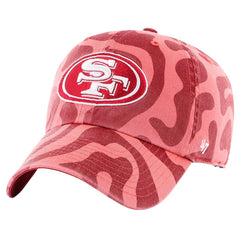 47 brand San Francisco 49ers '47 Women's Freeform Clean Up Adjustable Hat Scarlet