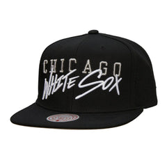 Chicago White Sox Mitchell & Ness Team Tagged Snapback Hat - Black - Mitchell & Ness Online