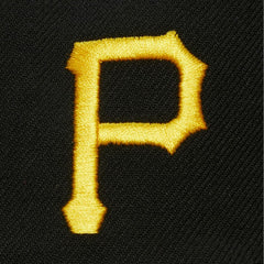 Pittsburgh Pirates Mitchell & Ness Team Tagged Snapback Hat - Black - Mitchell & Ness Lifestyle