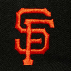 San Francisco Giants Mitchell & Ness Team Tagged Snapback Hat - Black - Mitchell & Ness on Sale
