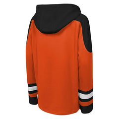 Philadelphia Flyers Youth Ageless Must Have Home V-Neck Pullover Hoodie - Orange - NHL 200983934