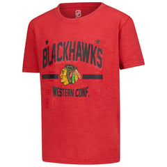 Chicago Blackhawks Youth Sure Short T-Shirt - Red - NHL 200984144