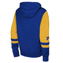 St. Louis Blues Youth Face Off Full-Zip Hoodie - Blue - NHL 200984207