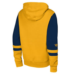 Nashville Predators Youth Face Off Full-Zip Hoodie - Gold - NHL 200984217