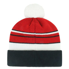 47 brand San Francisco 49ers '47 Youth Peewee Cuffed Knit Hat with Pom Scarlet/Black
