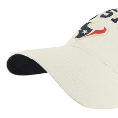 47 brand Houston Texans '47 Clubhouse Faber Clean Up Adjustable Hat Cream