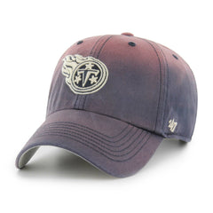 47 brand Tennessee Titans '47 Dusted Relaxed Clean Up Adjustable Hat Navy