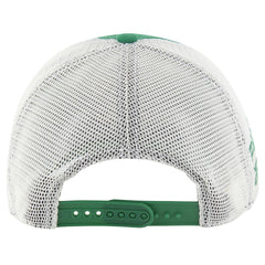 47 brand New York Jets '47 Throwback Clubhouse Boon Clean-Up Trucker Adjustable Hat Kelly Green