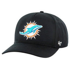 47 brand Miami Dolphins '47 Hitch Adjustable Hat Black
