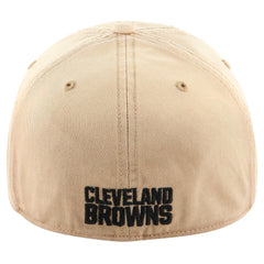 47 brand Cleveland Browns '47 Dusted Relaxed Franchise Fitted Hat Khaki