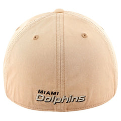 47 brand Miami Dolphins '47 Dusted Relaxed Franchise Fitted Hat Khaki