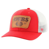 47 brand San Francisco 49ers '47 Thrash Trophy Flex Hat Scarlet/White
