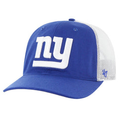 47 brand New York Giants '47 Team Unstructured Trucker Adjustable Hat Royal/White