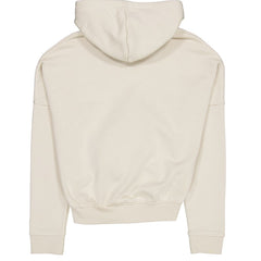 Cleveland Browns New Era Women's 3rd Down Historic Pullover Hoodie Cream
