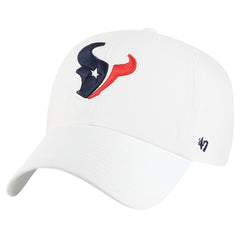 47 brand Houston Texans '47 Clean Up Adjustable Hat White