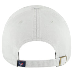 47 brand Houston Texans '47 Team Clean Up Adjustable Hat Gray