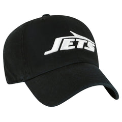47 brand New York Jets '47 Clean Up Team Script Adjustable Hat Black