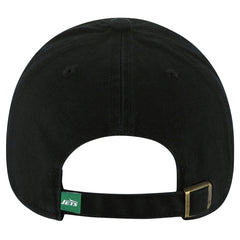 47 brand New York Jets '47 Clean Up Team Script Adjustable Hat Black