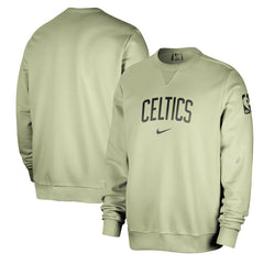 Boston Celtics Courtside Standard Issue Performance Pullover Sweatshirt Green | Nike Lifestyle
