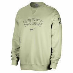 Milwaukee Bucks Courtside Standard Issue Performance Pullover Sweatshirt Green | Nike outlet