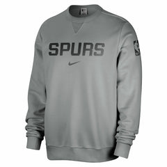 San Antonio Spurs Courtside Standard Issue Performance Pullover Sweatshirt Gray | Nike for sale