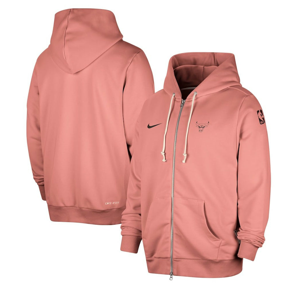 Chicago Bulls Authentic Standard Issue Full-Zip Hoodie Jacket Red | Nike Near Me