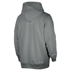 Brooklyn Nets Authentic Standard Issue Full-Zip Hoodie Jacket Gray | Nike Lifestyle