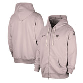 Sacramento Kings Authentic Standard Issue Full-Zip Hoodie Jacket Purple | Nike