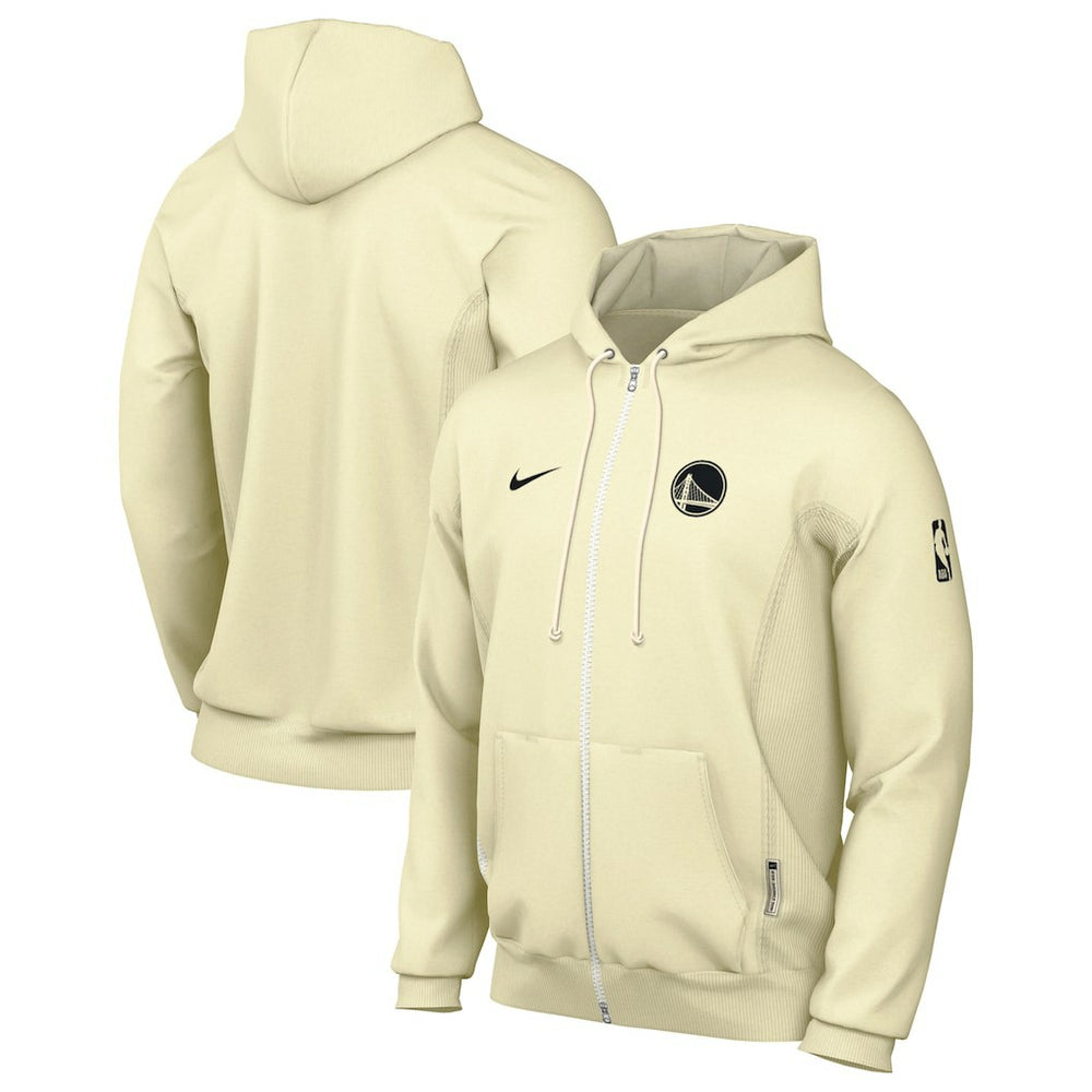 Golden State Warriors Authentic Standard Issue Full-Zip Hoodie Jacket for sale Gray | Nike discount