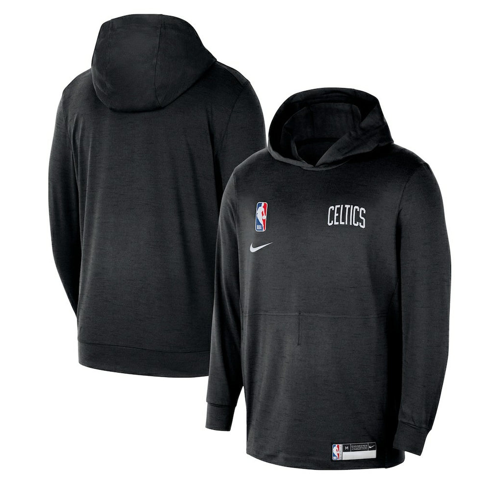 Boston Celtics 2024/25 On-Court Authentic Practice Yoga Restore Lightweight Pullover Hoodie Black | Nike outlet