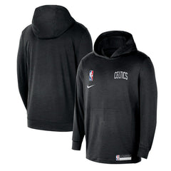 Boston Celtics 2024/25 On-Court Authentic Practice Yoga Restore Lightweight Pullover Hoodie Black | Nike outlet