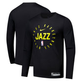 Utah Jazz 2024/25 Legend On-Court Practice Long Sleeve T-Shirt Black | Nike