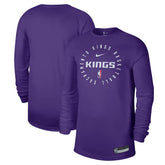 Sacramento Kings 2024/25 Legend On-Court Practice Long Sleeve T-Shirt Purple | Nike online