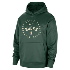 Milwaukee Bucks 2024/25 Spotlight On-Court Practice Performance Pullover Hoodie Hunter Green | Nike outlet